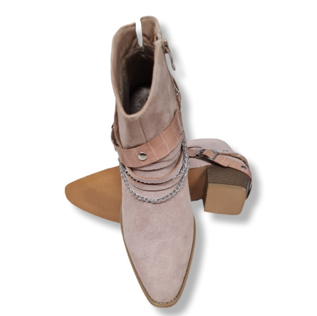 Stiefelette Fuore Beige