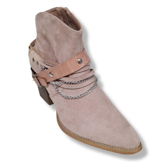 Stiefelette Fuore Beige